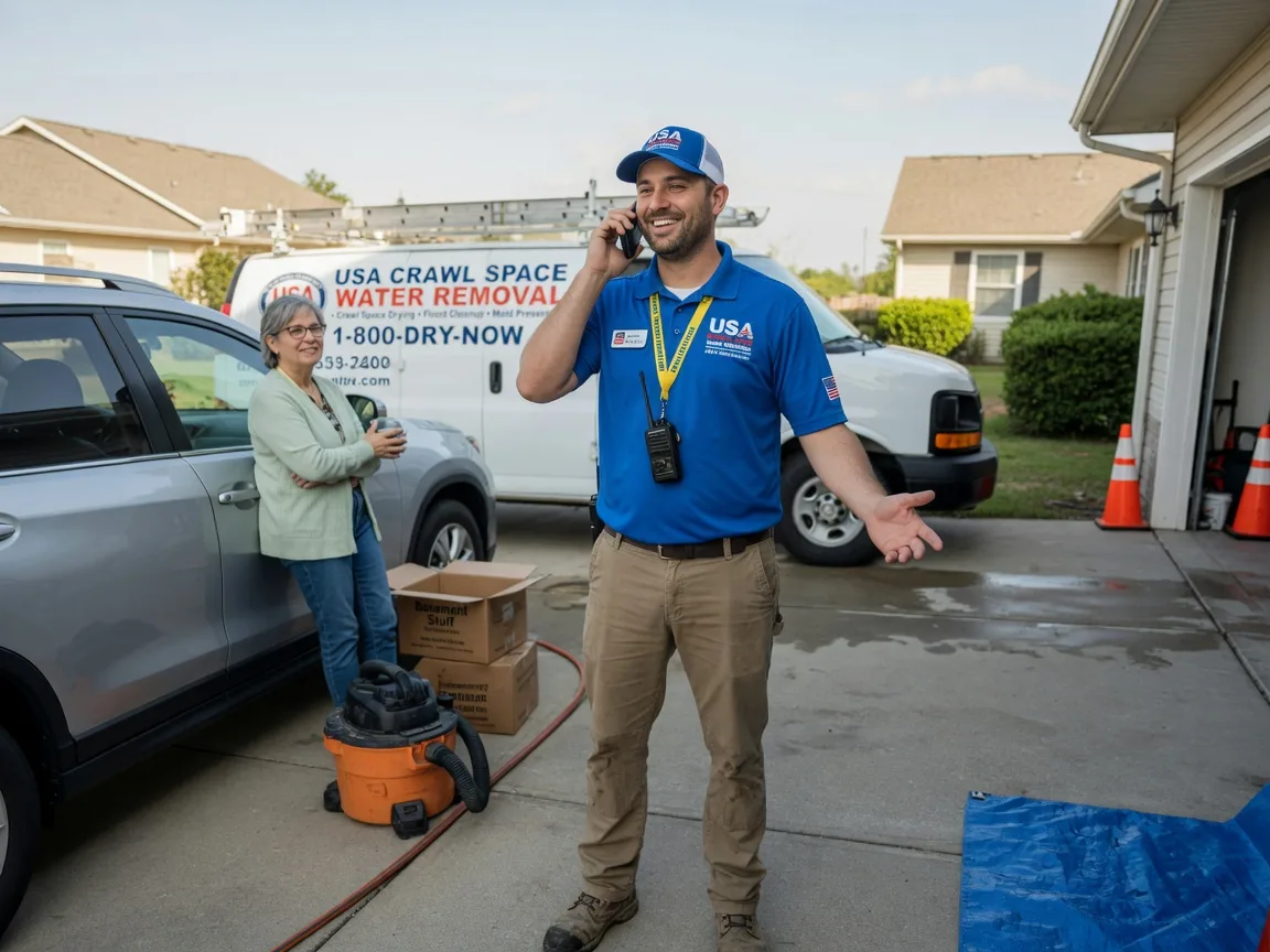 Crawl Space Water Removal Delco, NC FAQs